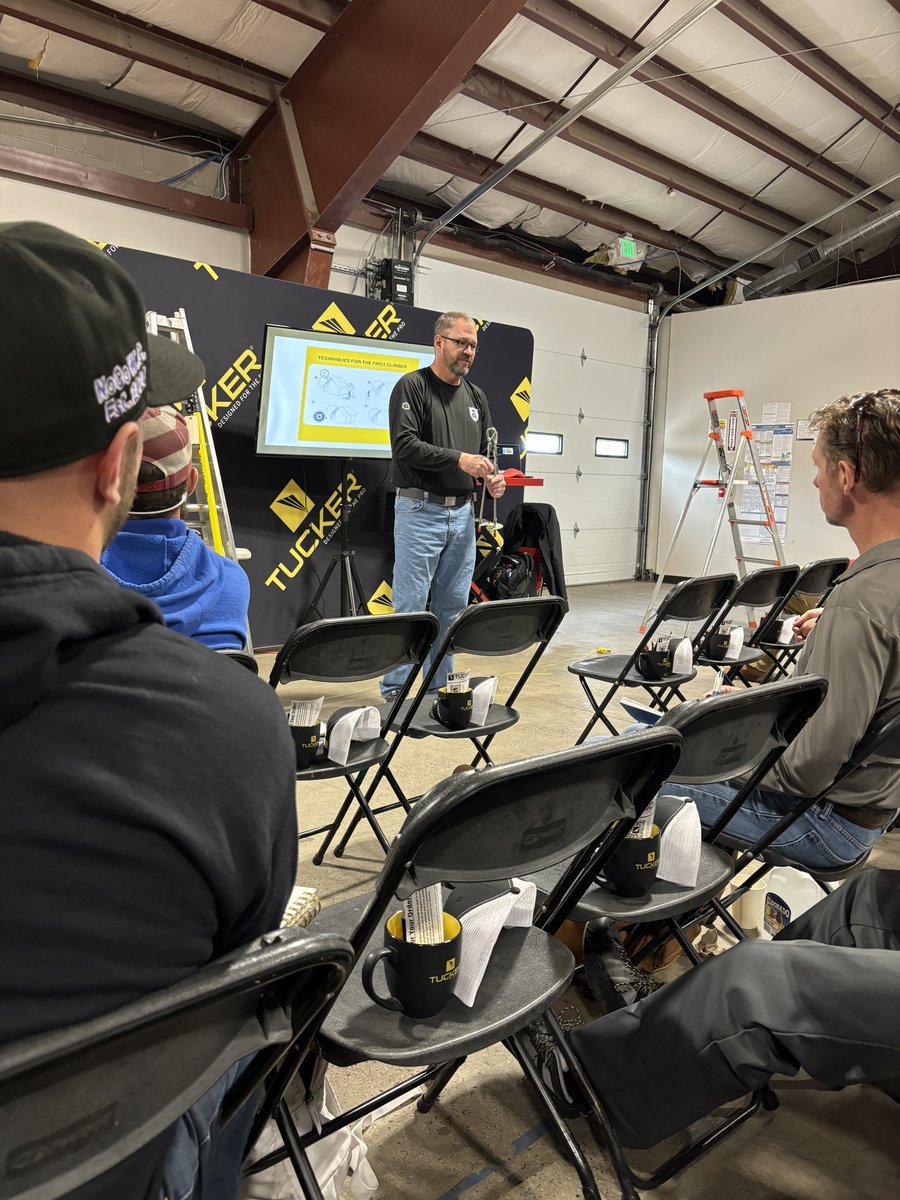 Charles presenting OSHA expectations to fellow professionals